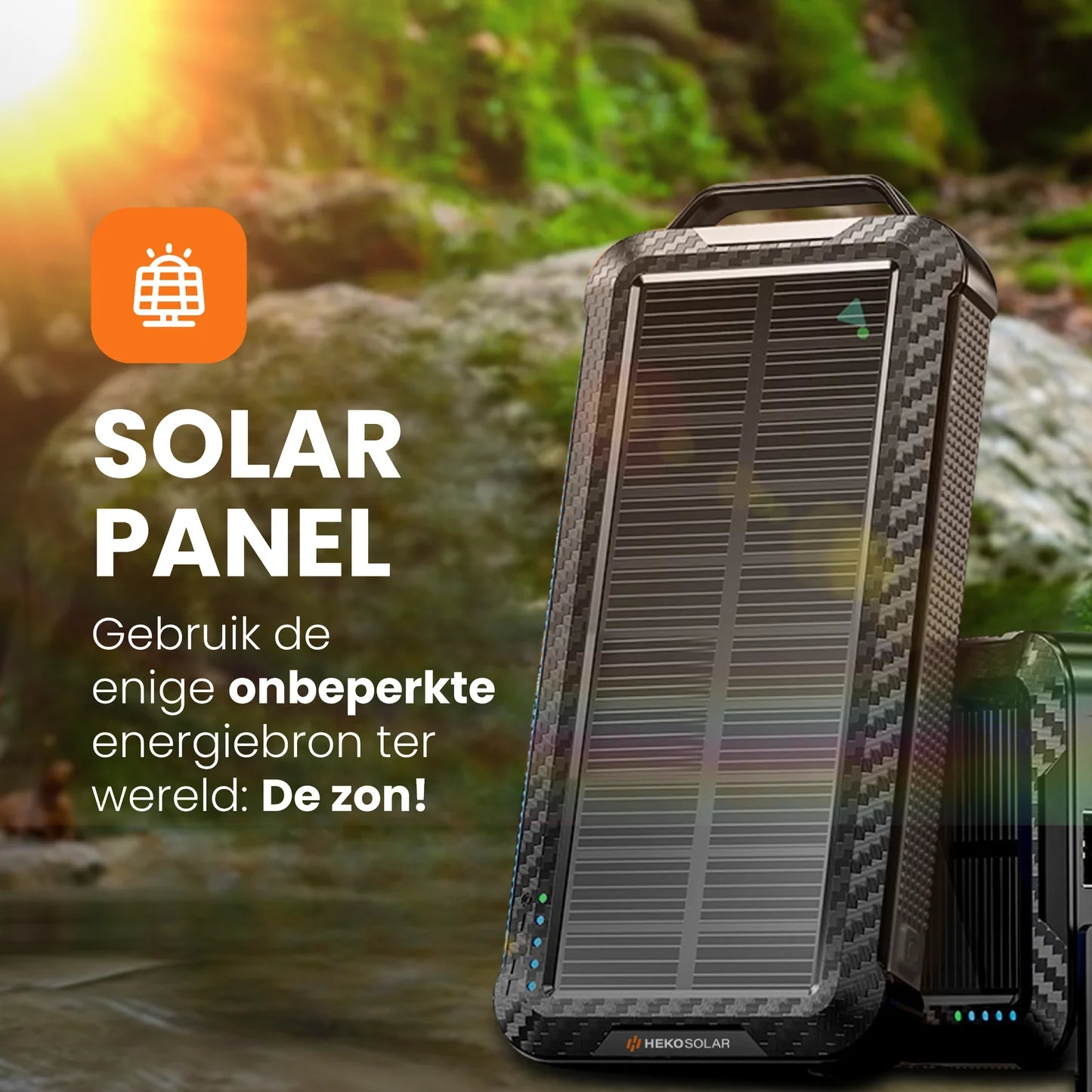 HEKO Solar powerbank pulse