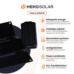 specificaties heko solar pulse en unfold 15