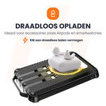 solar powerbank draadloos opladen heko solar surge