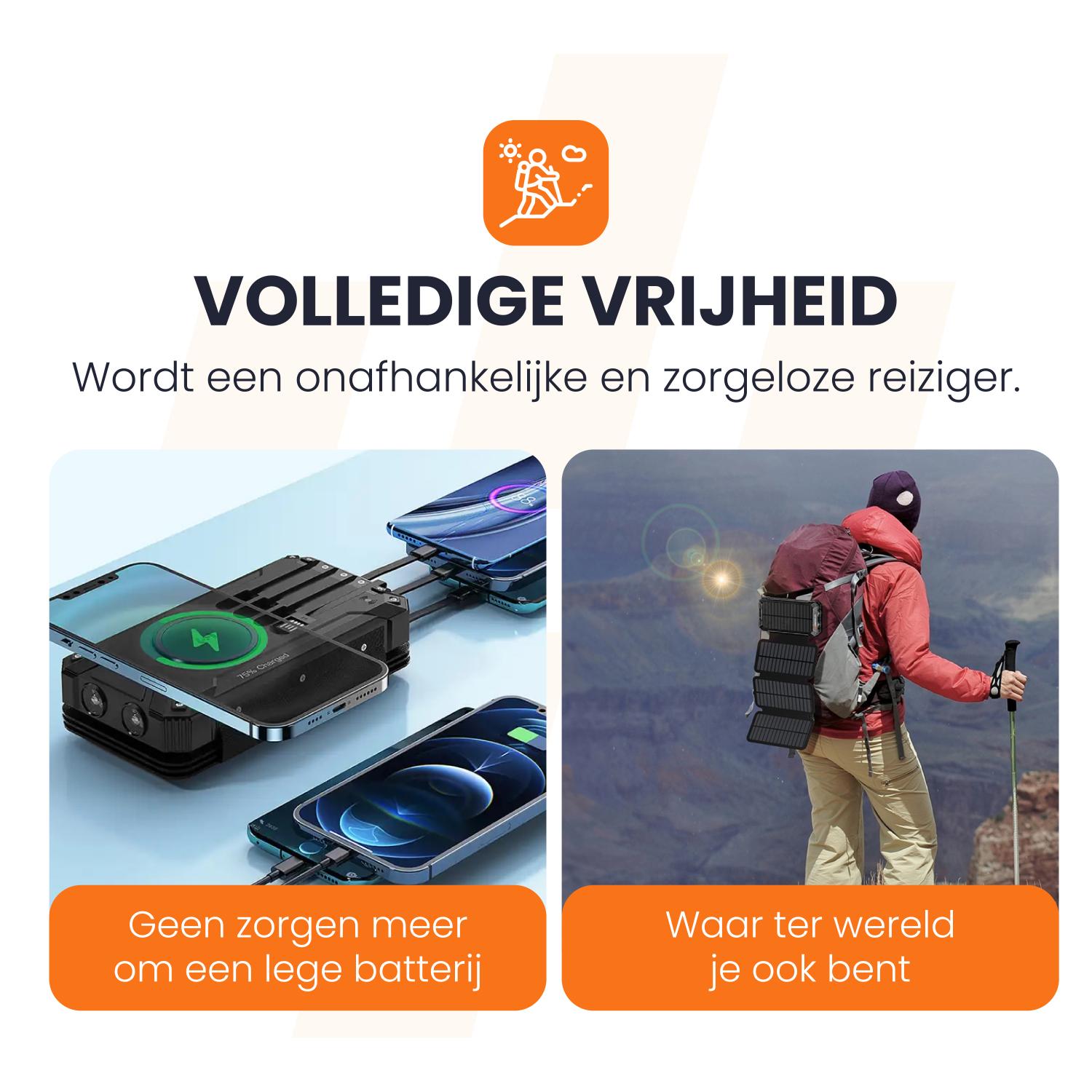 overal mee naartoe te nemen heko solar powerbank swung 2