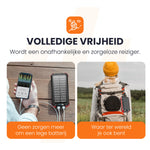 powerbank opladen via zonne-energie en stroomnet