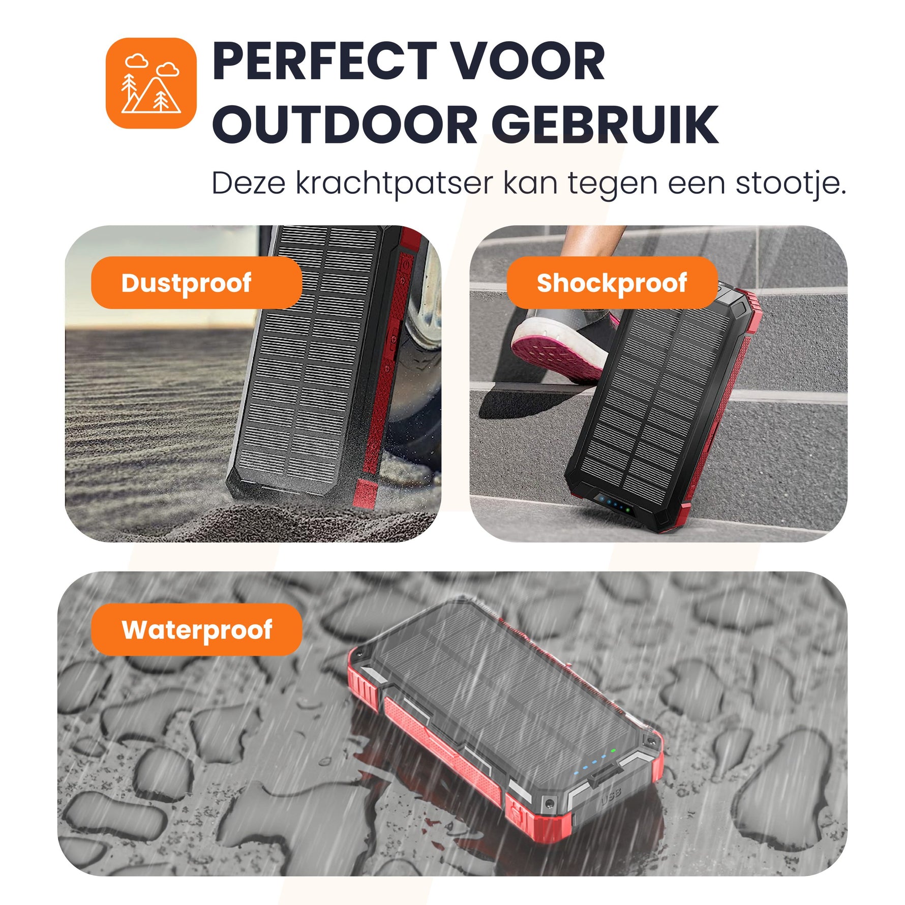 outdoor gebruik heko solar powerbank spark en unfold 30 solar charger portable solar panel 30W