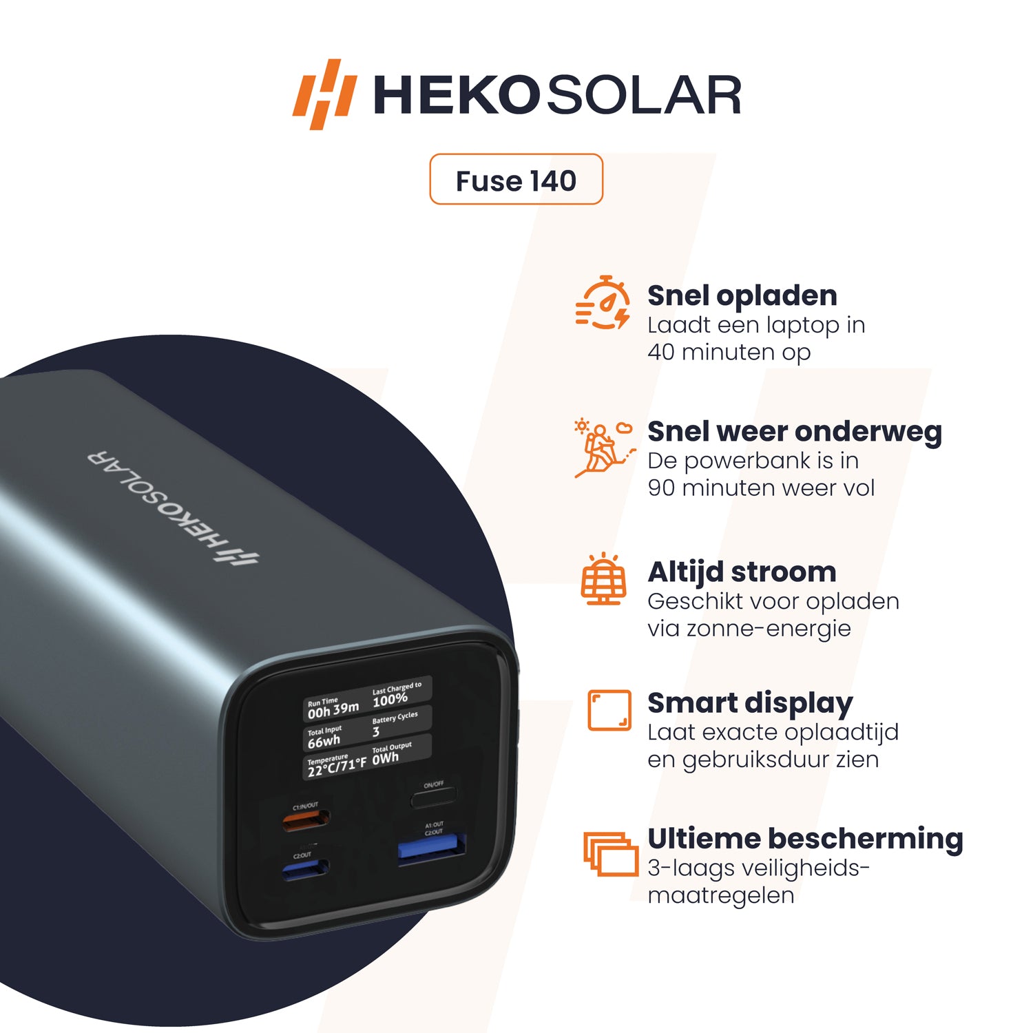 heko solar fuse 140 alle unique selling points