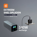 snel opladen heko solar powerbank fuse 140