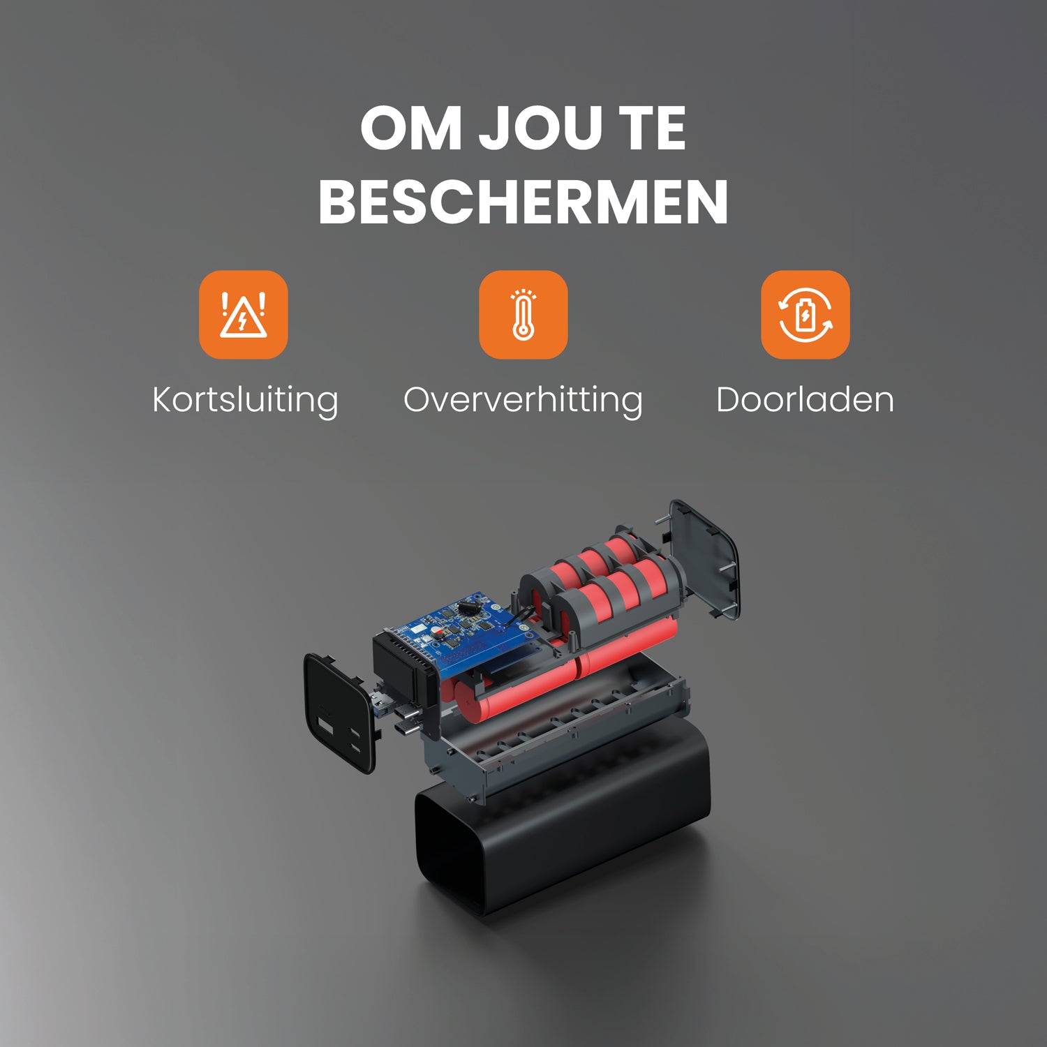 veiligheid bescherming heko powerbank fuse 140