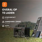 powerstation en portable solar panel master 1000 en unfold 200