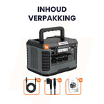 Inhoud verpakking powerstation master 1800