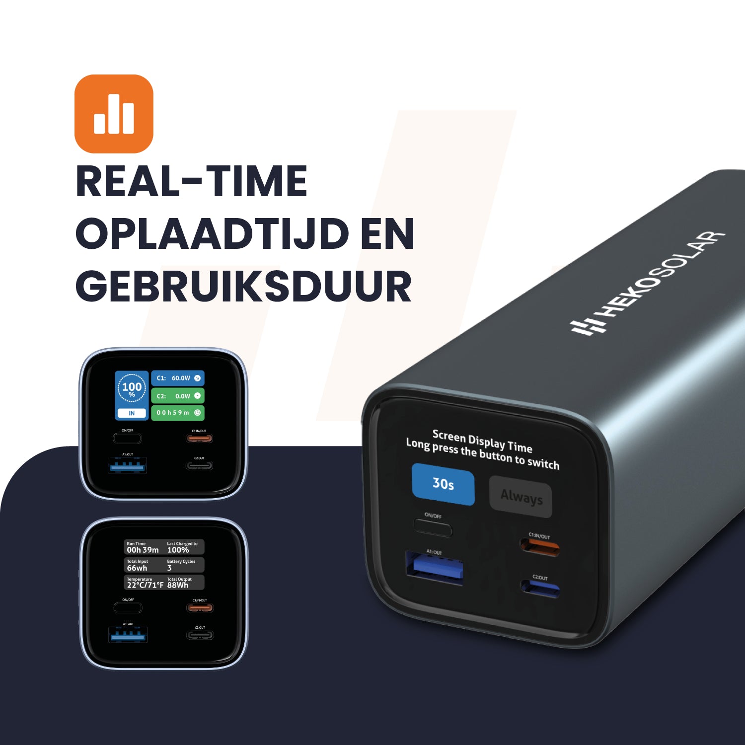 display heko solar powerbank fuse 140