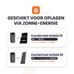 oplaadtijden heko solar fuse 140 + portable solar panels unfold 15 en unfold 30