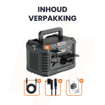 inhoud verpakking heko solar powerstation master 1000