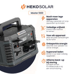 specificaties heko solar powerstation master 1000