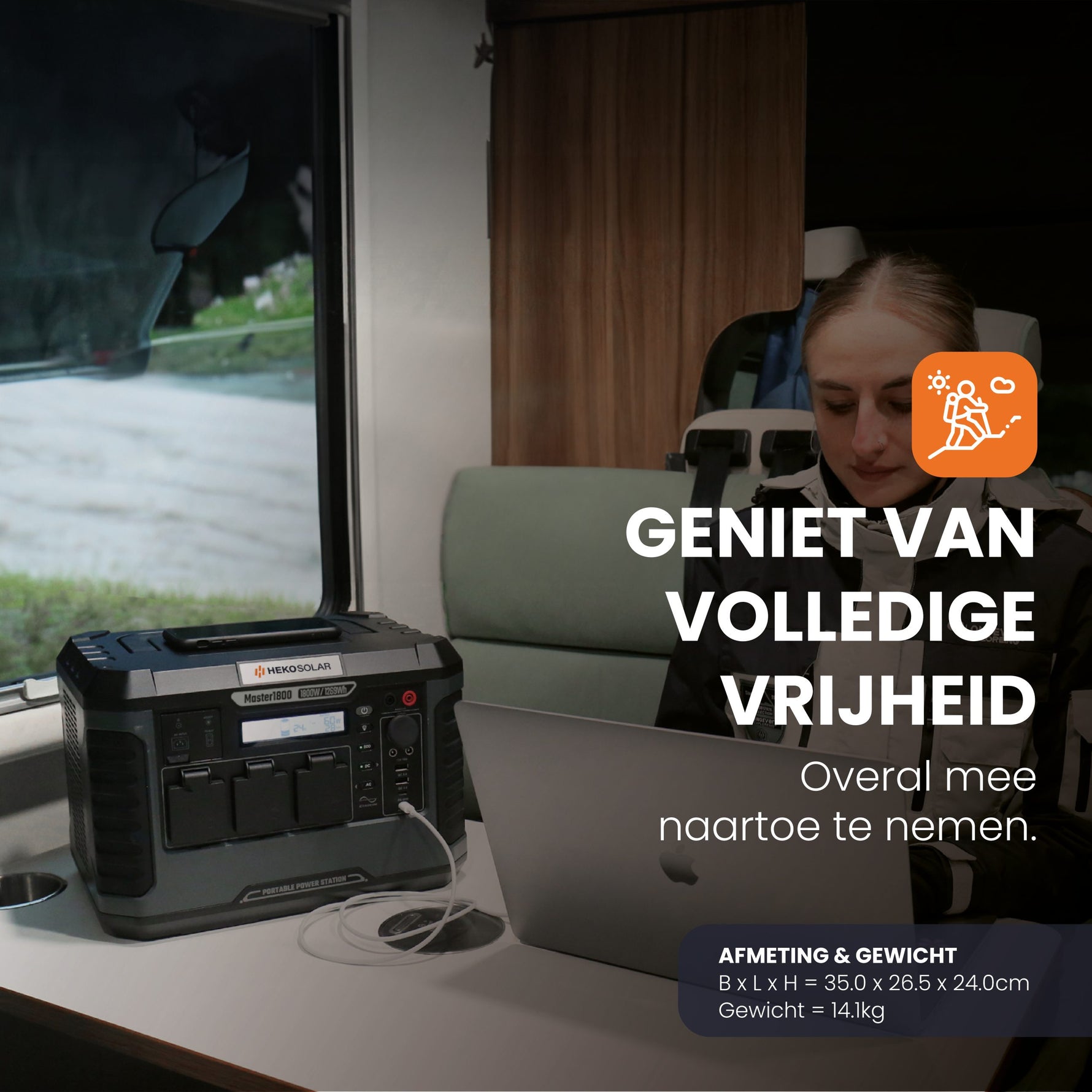 reizen zonder zorgen over stroom met powerstation