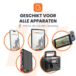 geschikt voor apparaten heko solar unfold 100 portable solar panel en solar charger draagbaar zonnepaneel