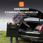 combinaties heko solar unfold 100 portable solar panel en solar charger draagbaar zonnepaneel