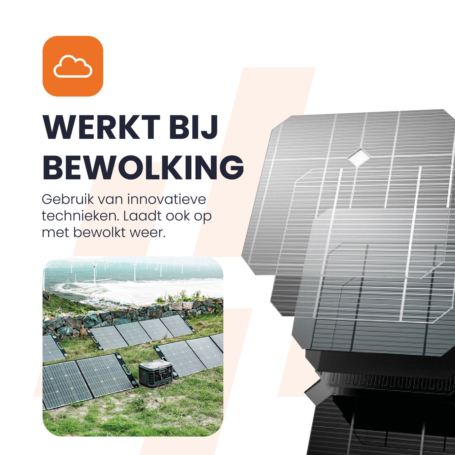 zonne-energie bij bewolkt weer monokristallijn heko solar unfold 200 portable solar panel en solar charger draagbaar zonnepaneel