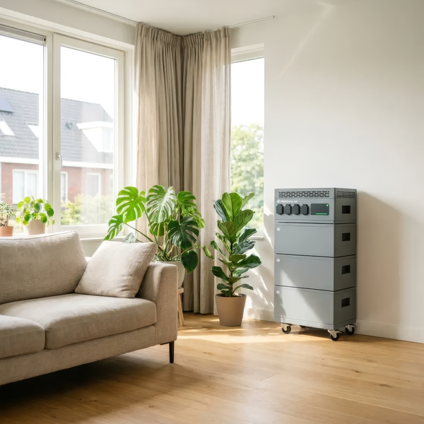 Saga op wieltjes naast de meterkast