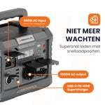 powerstation en portable solar panel master 1000 en unfold 200