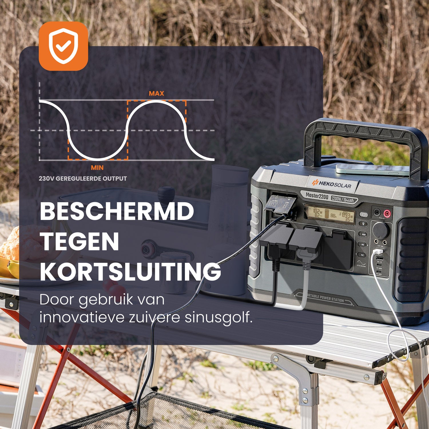 powerstation en portable solar panel master 2200 en unfold 200