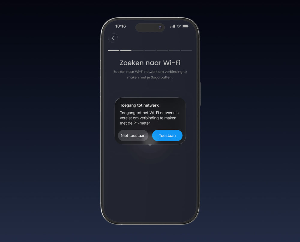 Zoeken naar Wi-Fi netwerk