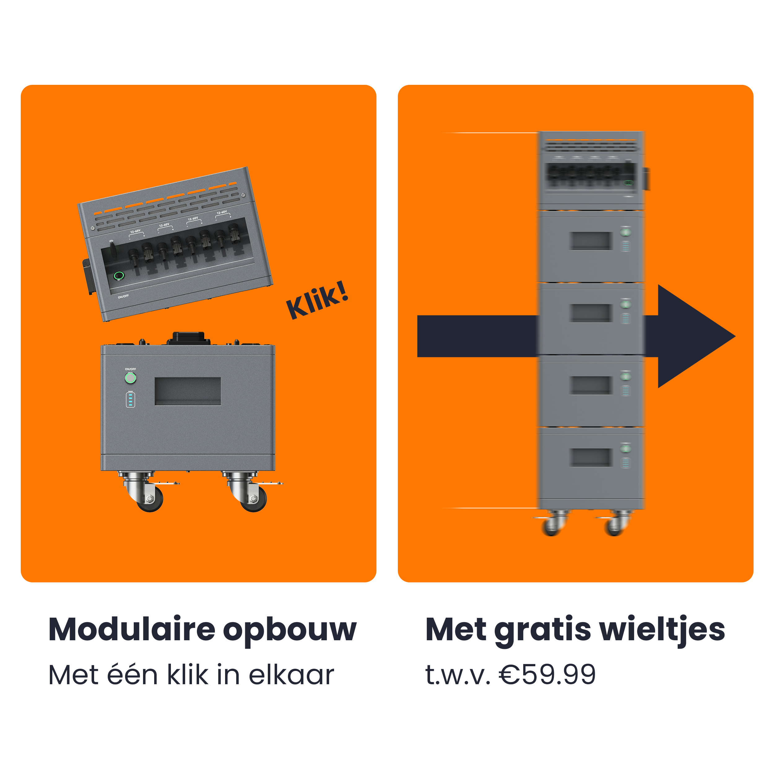 Plug-in Batterij Saga (2.8kWh)
