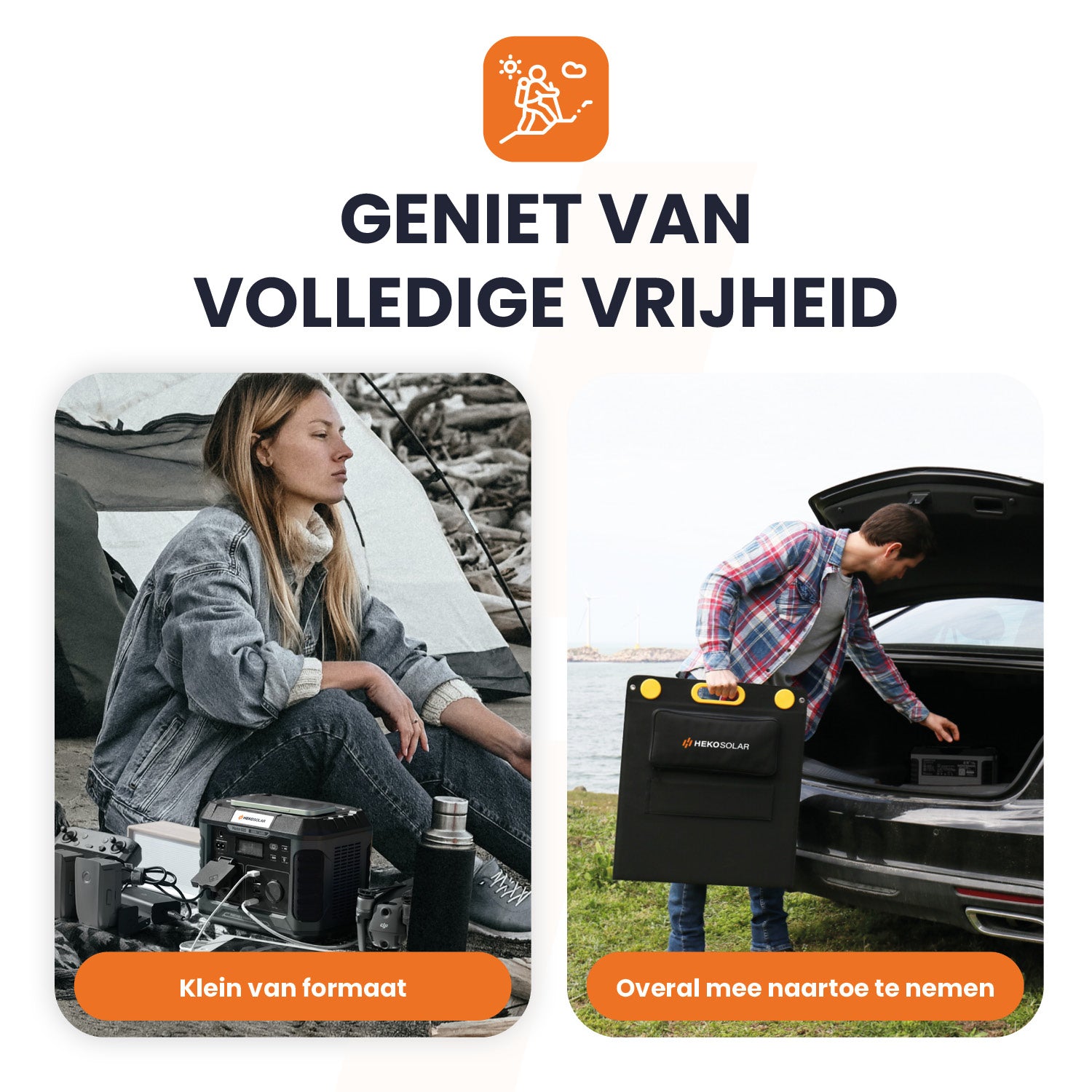 heko solar master 600 powerstation overal mee naartoe te nemen