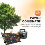 heko solar master 600 powerstation opladen via zonne-energie