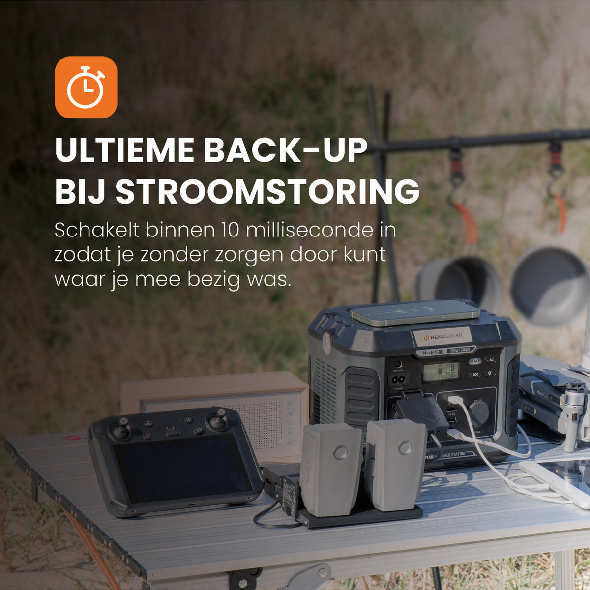 powerstation heko solar master 600 watt EPS