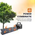 heko solar master 600 powerstation opladen via zonne-energie