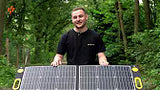 HEKO Solar Portable Solar Panel Unfold 100 Introductievideo