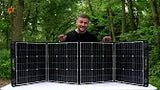 HEKO Solar Portable Solar Panel Unfold 200 Introductievideo