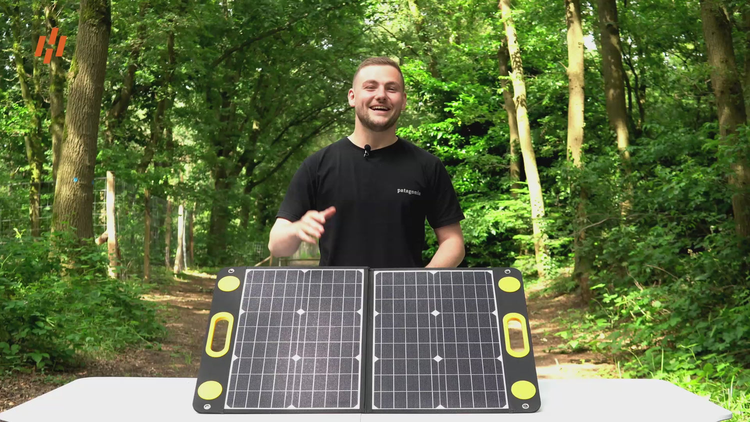 Portable Solar Panel Unfold 60